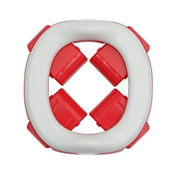 Детский горшок Roxy-kids HandyPotty в сумке/3 одноразовых пакета в комплекте коралловый