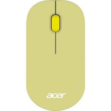 Мышь Acer OMR205 оптическая, беспроводная, USB, зеленый/желтый [zl.mceee.02j]