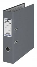 Папка-регистратор Durable А4 70 мм бумвинил серая (3210-10)